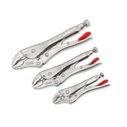 Crescent Curved Jaw Locking Pliers Set, 3-Piece Compound Action Set thumbnail 4