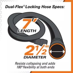 RIDGID 16 Gal. 6.5 Peak HP Stainless Steel Wet/Dry Shop Vacuum with 2.5 in. Locking Accessories thumbnail 11