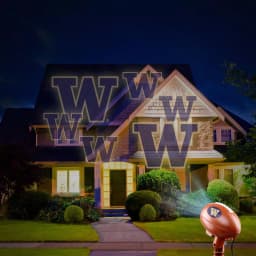 Unbranded Lite-Imation NCAA Washington Huskies Team Pride LED Projector Light thumbnail 2