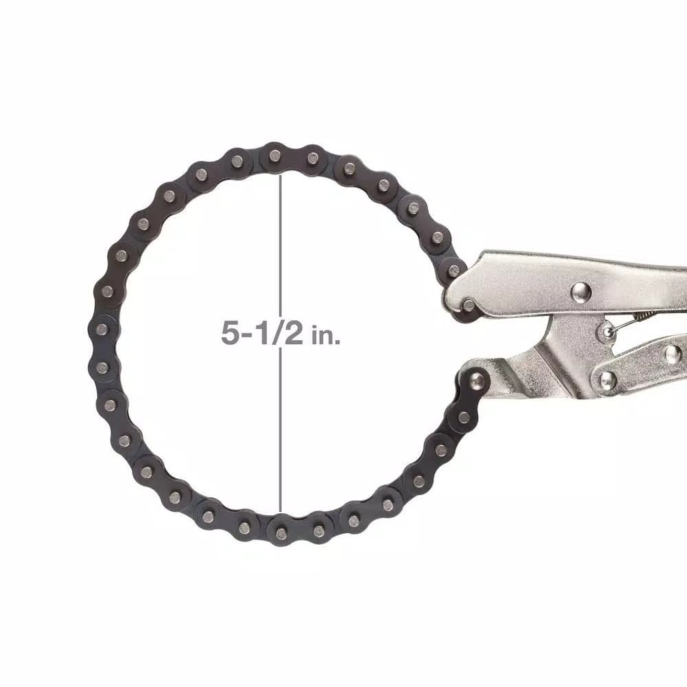 TEKTON Locking Chain Clamp for Round and Irregularly-Shaped Workpieces