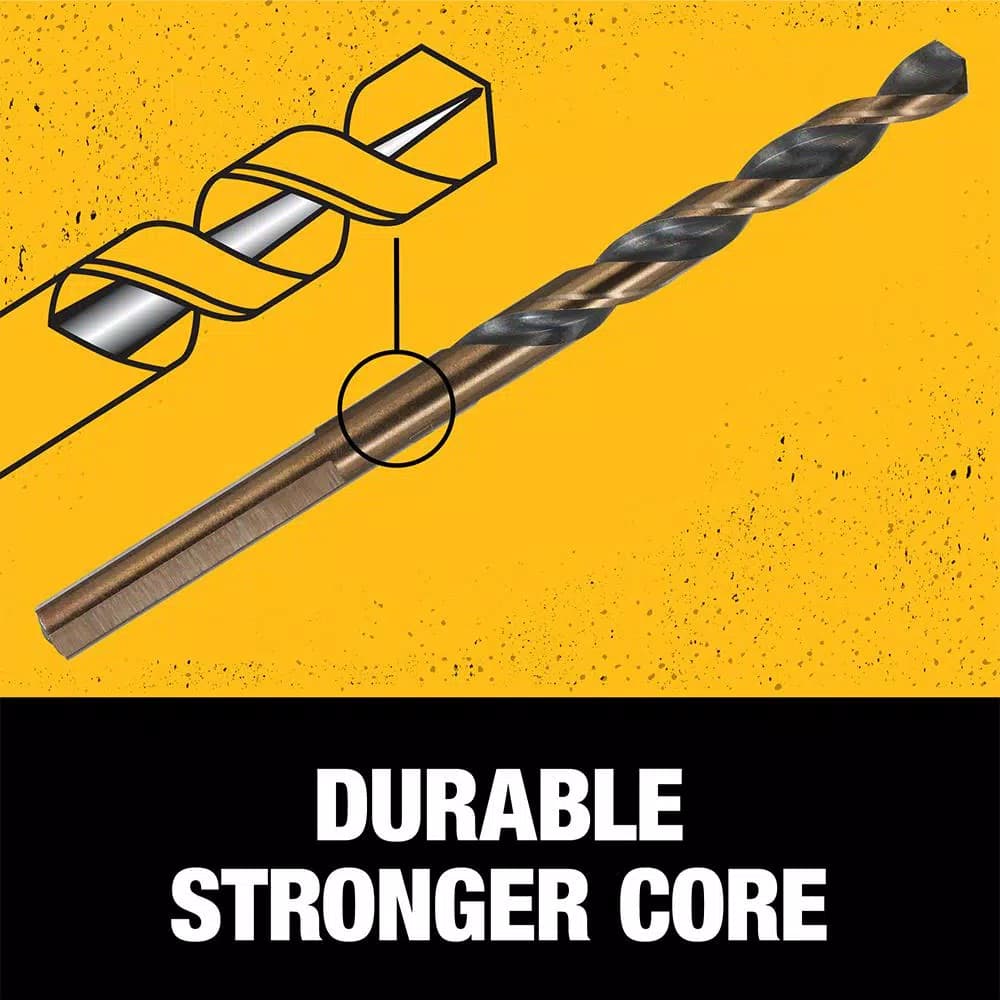 DEWALT 29-Piece Black Oxide Twist Drill Bit Set