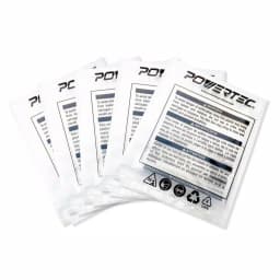 POWERTEC 16-1/2 in. x 46-5/8 in. Clear Dust Collector Bags, 5-Pack thumbnail 1