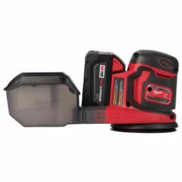 Milwaukee M18 18V Lithium-Ion 5 in. Cordless Random Orbit Sander Kit with 3.0Ah Battery, Charger and Bag thumbnail 6