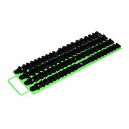 Grand Rapids Industrial Products Professional Heavy-Duty Steel Socket Organizer Rack, Green thumbnail 1