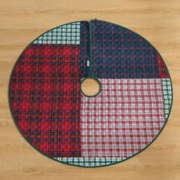 Country Living Knox Plaid 48 in. Quilted Microfiber Tree Skirt thumbnail 6