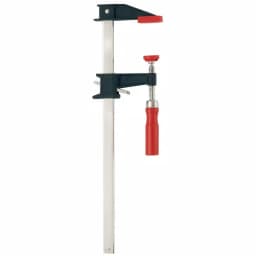 Bessey 12 in. Clutch Style Bar Clamp with Wood Handle and 2.5 in. Throat Depth thumbnail 1