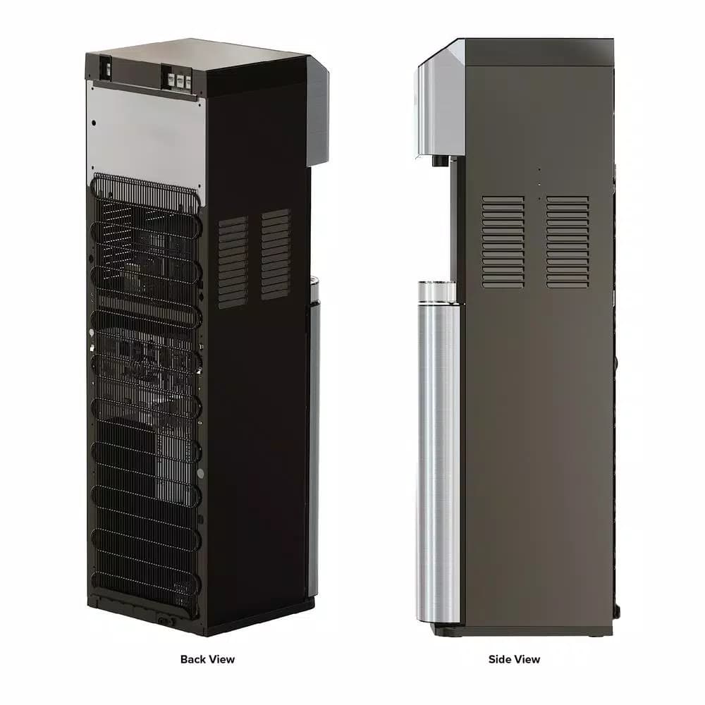 Brio Moderna Tri-Temp Bottleless Water Cooler with UV Self-Cleaning & Stainless Steel Finish
