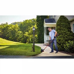 BLACK+DECKER 60V MAX Cordless Handheld Leaf Blower (400 CFM, 100 MPH) with Bonus 2-in-1 String Trimmer and Edger thumbnail 4