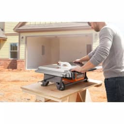 RIDGID 7 in. Portable Jobsite Wet Tile Saw, 6.5 Amp, Corded thumbnail 3