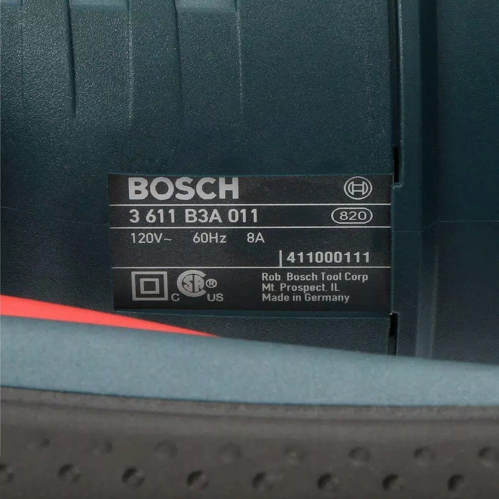 Bosch 8 Amp SDS-Plus 1-1/8 in. Corded Variable Speed Rotary Hammer Drill with Carrying Case