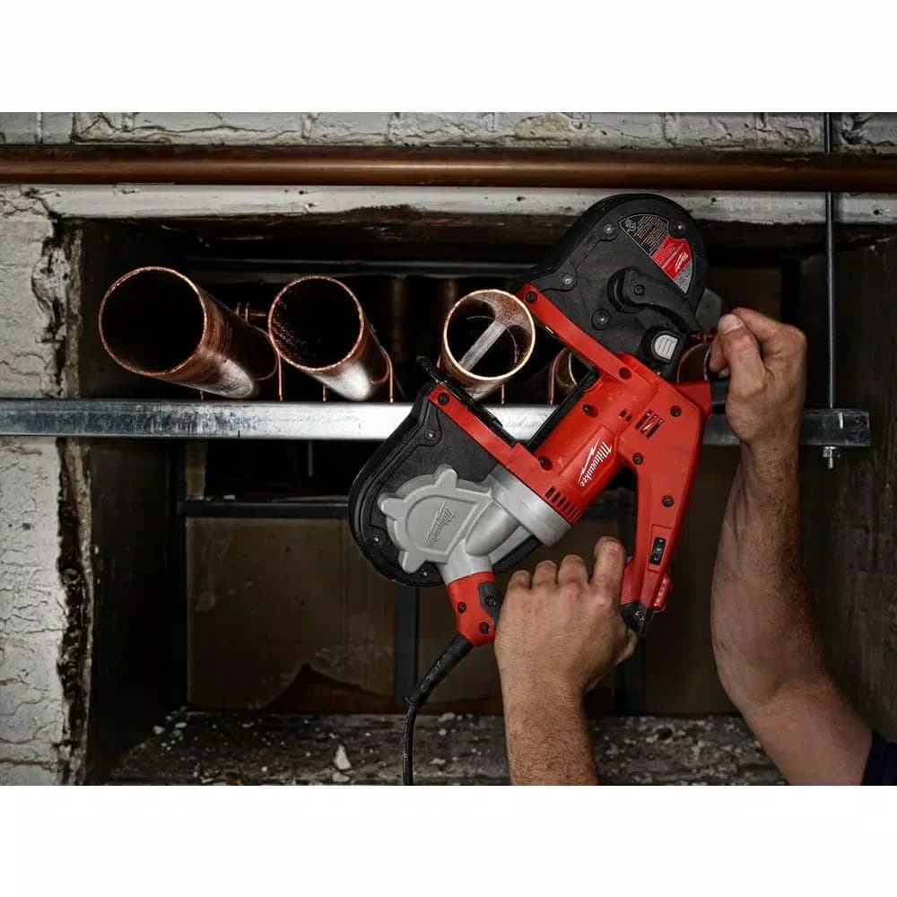 Milwaukee 6242-6 7 Amp Compact Corded Portable Band Saw with Carrying Case