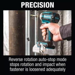 Makita 18V LXT Brushless 4-Speed Impact Driver Bundle with ImpactXPS 10-Pc Socket and 45-Pc Bit Set thumbnail 8
