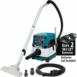 Makita 18V X2 LXT Cordless/Corded 2.1 Gallon Dry Vacuum (Tool Only) thumbnail 2