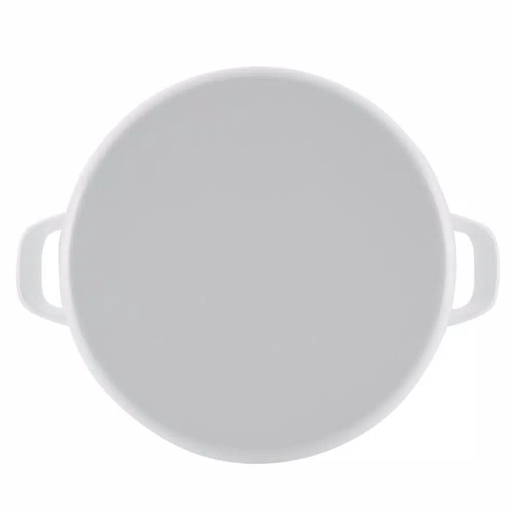 College Kitchen Collection Texas A&M University 12 Qt. Porcelain-Enameled Steel Nonstick Stock Pot with Lid, White