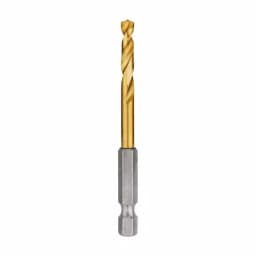 Milwaukee SHOCKWAVE 3/16 in. Titanium Twist Drill Bit with 1/4 in. Hex Shank thumbnail 5