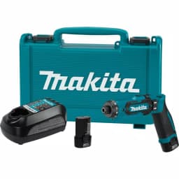 Makita 7.2V Lithium-Ion Cordless 1/4 in. Hex Driver-Drill Kit with Auto-Stop Clutch thumbnail 1