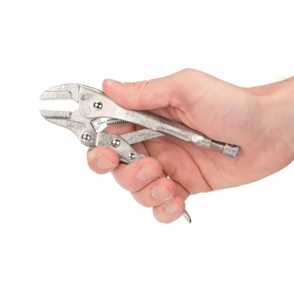 TEKTON 5 in. Straight Jaw Locking Pliers, 4-Pack