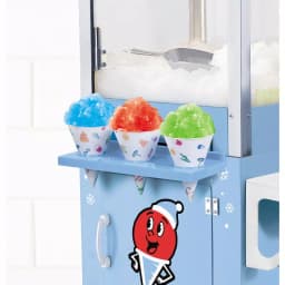 Nostalgia SCC200 Vintage Collection Snow Cone Machine Cart, 53 in., Blue thumbnail 3