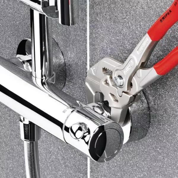 Knipex 3-Piece Forged Steel Nickel Plated Pliers Wrench Set