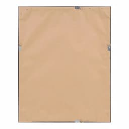 Kate and Laurel Calter Gold Geo Magnetic Memo Board - Gold and White Geometric Patterned Wall Organizer thumbnail 4