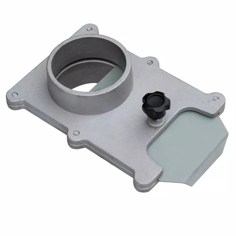 POWERTEC 2-1/2 in. Aluminum Blast Gate for Dust Collectors and Vacuum Systems
