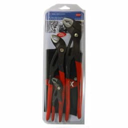 Knipex Cobra Box Joint Pliers Set with Storage Pouch, 3-Piece (5 in., 10 in., 12 in.) thumbnail 3