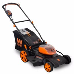 WEN 40V Max Cordless 19 in. 3-in-1 Walk Behind Push Lawn Mower with 2 Batteries and Charger thumbnail 2