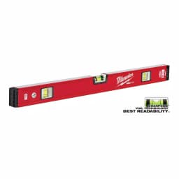 Milwaukee REDSTICK Magnetic Compact Box Level Set, 24 in. and 48 in. thumbnail 3