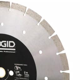 RIDGID 14 in. Jumbo Segmented Diamond Blade for Masonry and Concrete thumbnail 2