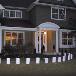 LUMABASE White Flame Resistant Luminaria Bags, 100-Count thumbnail 2