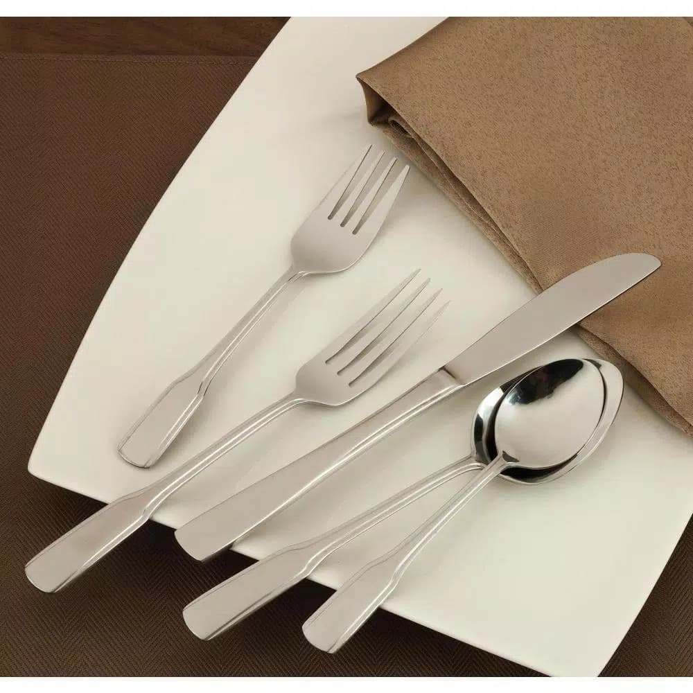 Utica Cutlery Co. Utica Cutlery Company Old Country 20-Piece Stainless Steel Flatware Set, Service for 4