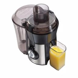 Hamilton Beach Big Mouth Pro 800W Centrifugal Juicer, 1 Qt, Black and Stainless Steel thumbnail 1