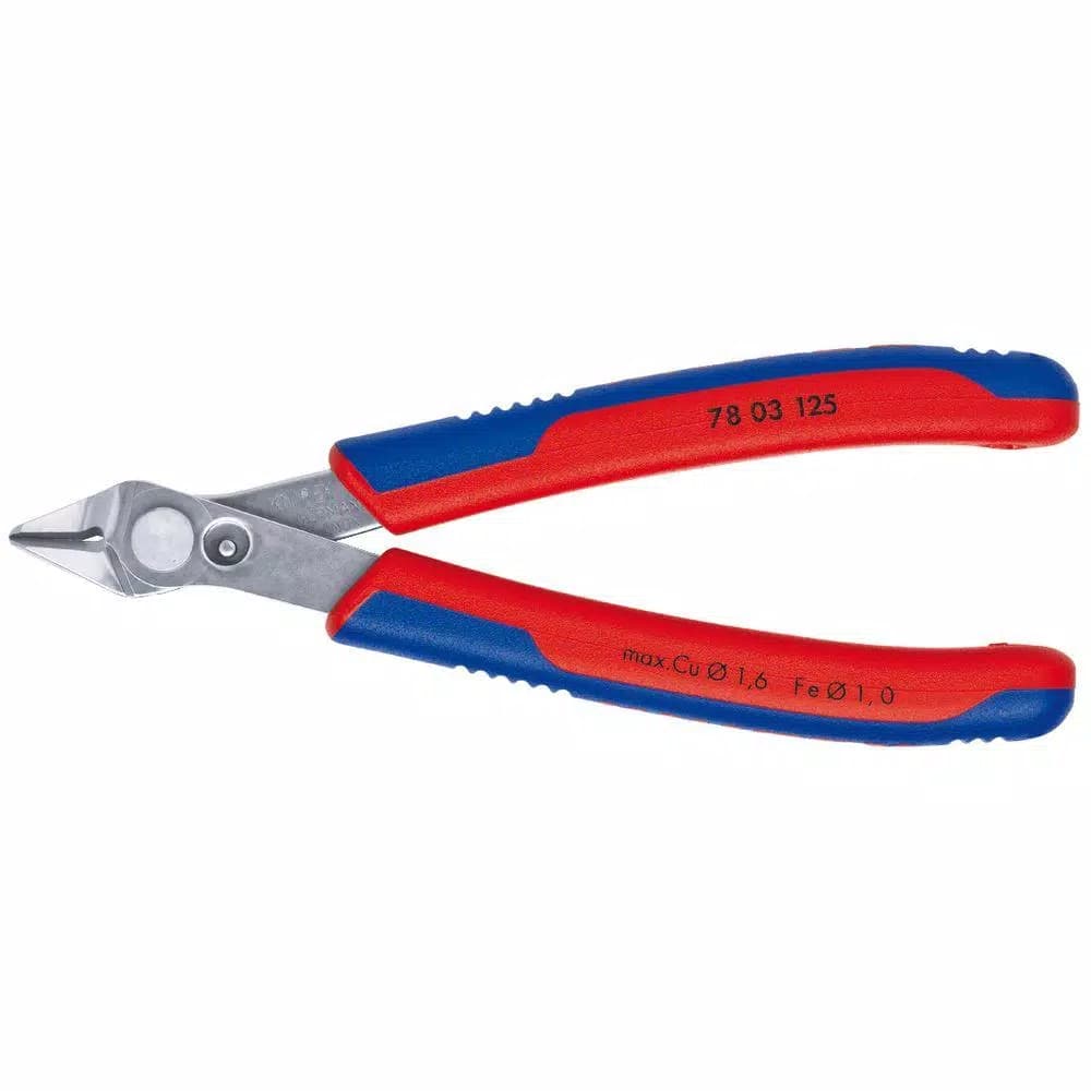 KNIPEX 5 in. Electronic Comfort Grip Flush Cutting Pliers