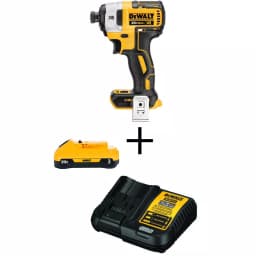 DEWALT 20V MAX XR Brushless 3-Speed 1/4 in. Impact Driver Kit with 3.0 Ah Battery and Charger thumbnail 1