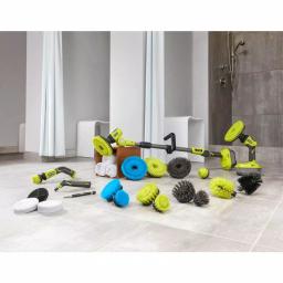 RYOBI Hard Bristle Brush Cleaning Kit, 2-Piece Hex Shank Set thumbnail 10