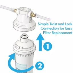 APEC Water Systems CS-Series CS-2500 Under-Counter Water Filtration System, High Capacity Easy Install thumbnail 4
