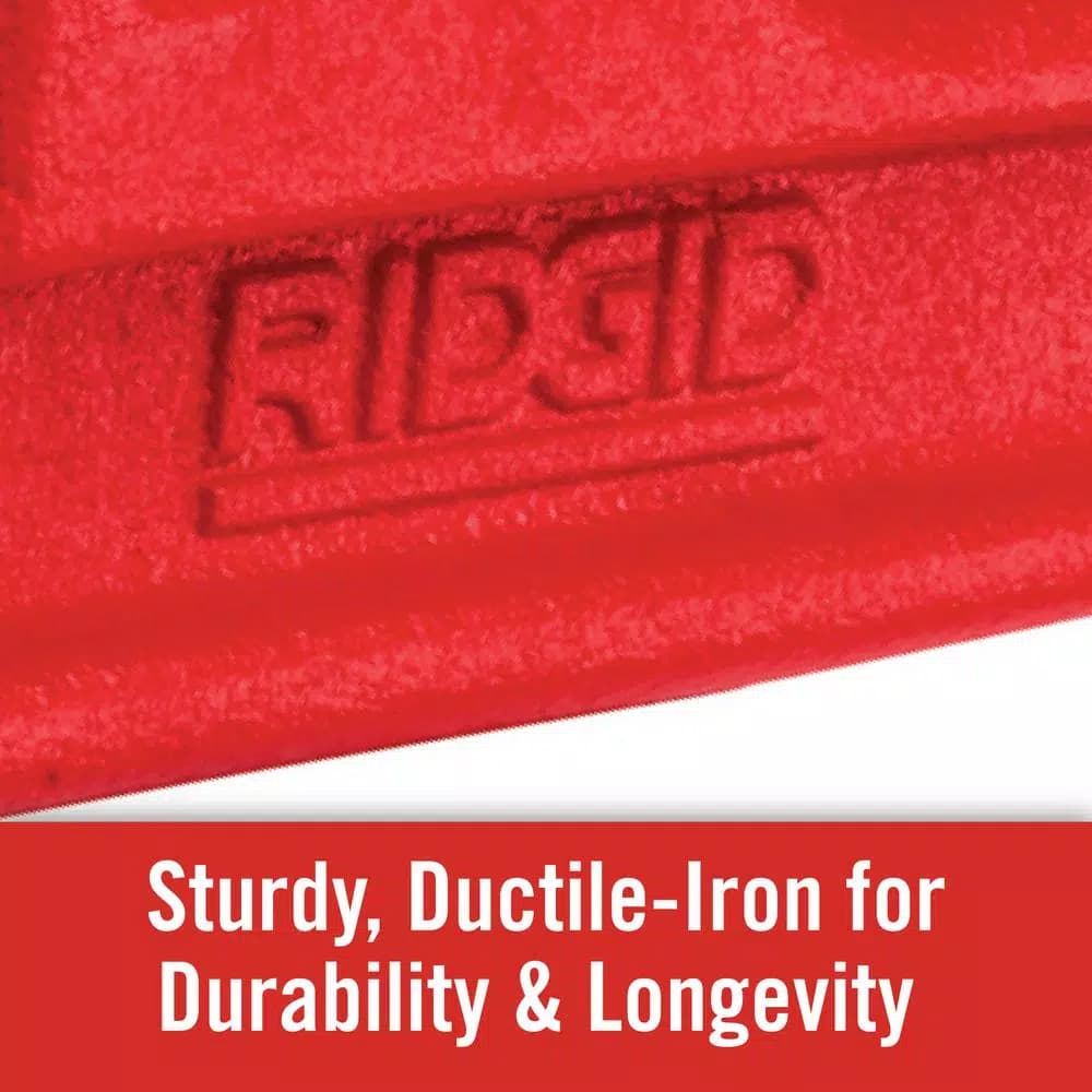 RIDGID 18 in. Heavy-Duty Straight Pipe Wrench