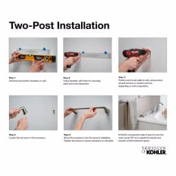 KOHLER Purist 24 in. Towel Bar, Polished Chrome thumbnail 8