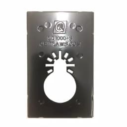 Q Bit QBit SQ1000-S Oscillating Multi-Tool Outlet Box Saw Blade for 1-Gang Plastic Boxes thumbnail 3