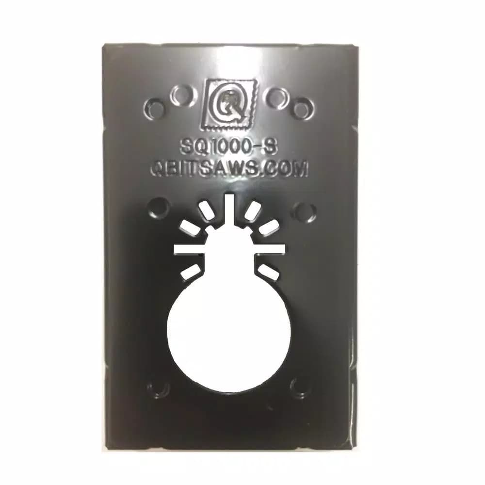 Q Bit QBit SQ1000-S Oscillating Multi-Tool Outlet Box Saw Blade for 1-Gang Plastic Boxes
