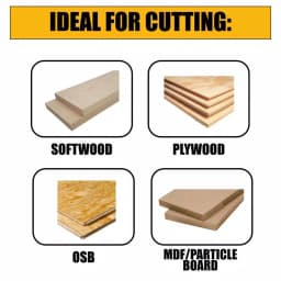 DEWALT 10 in. 24-Teeth Thin Kerf Construction Table Saw Blade thumbnail 2