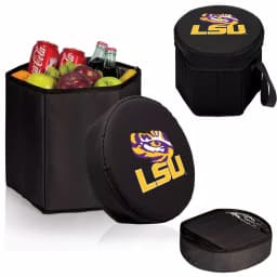 Picnic Time LSU Tigers 12 Qt. Bongo Collapsible Soft-Side Cooler - Black thumbnail 2