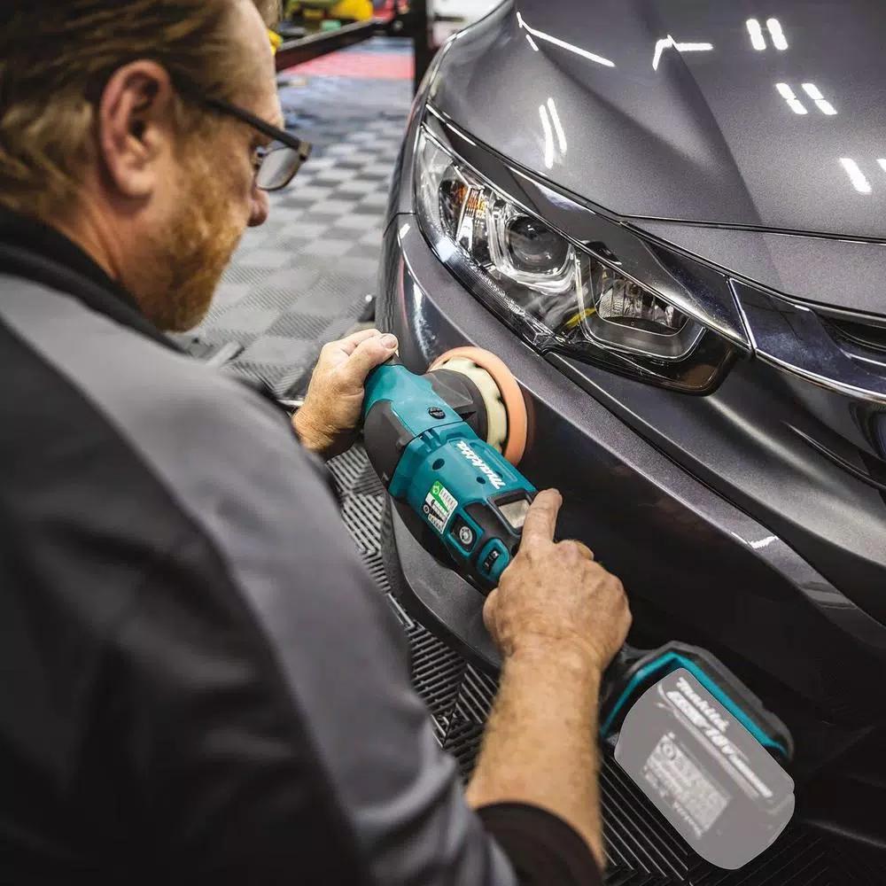 Makita 18V LXT Brushless Cordless 5 in./6 in. Dual Action Random Orbit Polisher (Tool Only)