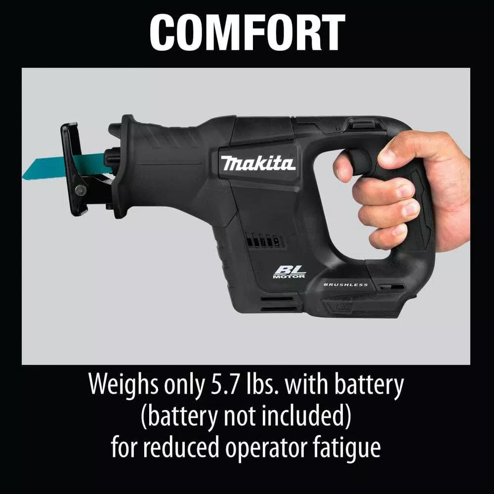 Makita 18V LXT Sub-Compact Brushless Cordless Reciprocating Saw (Tool-Only)