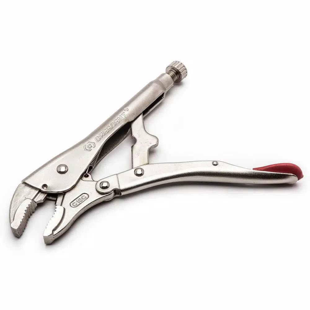 Crescent 5-Piece Locking Plier Set, Nickel-Plated Hand Tools