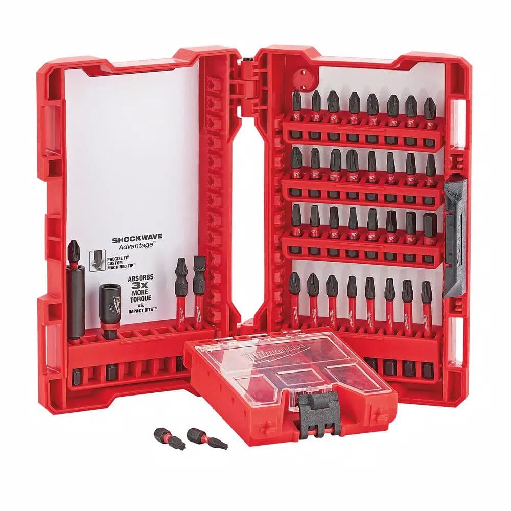 Milwaukee SHOCKWAVE Impact Duty Driver Bit Set, 56-Piece