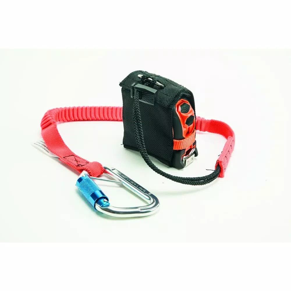 Klein Tools Tape Measure Holder with Tether Ring and Elastic Bottom Pouch