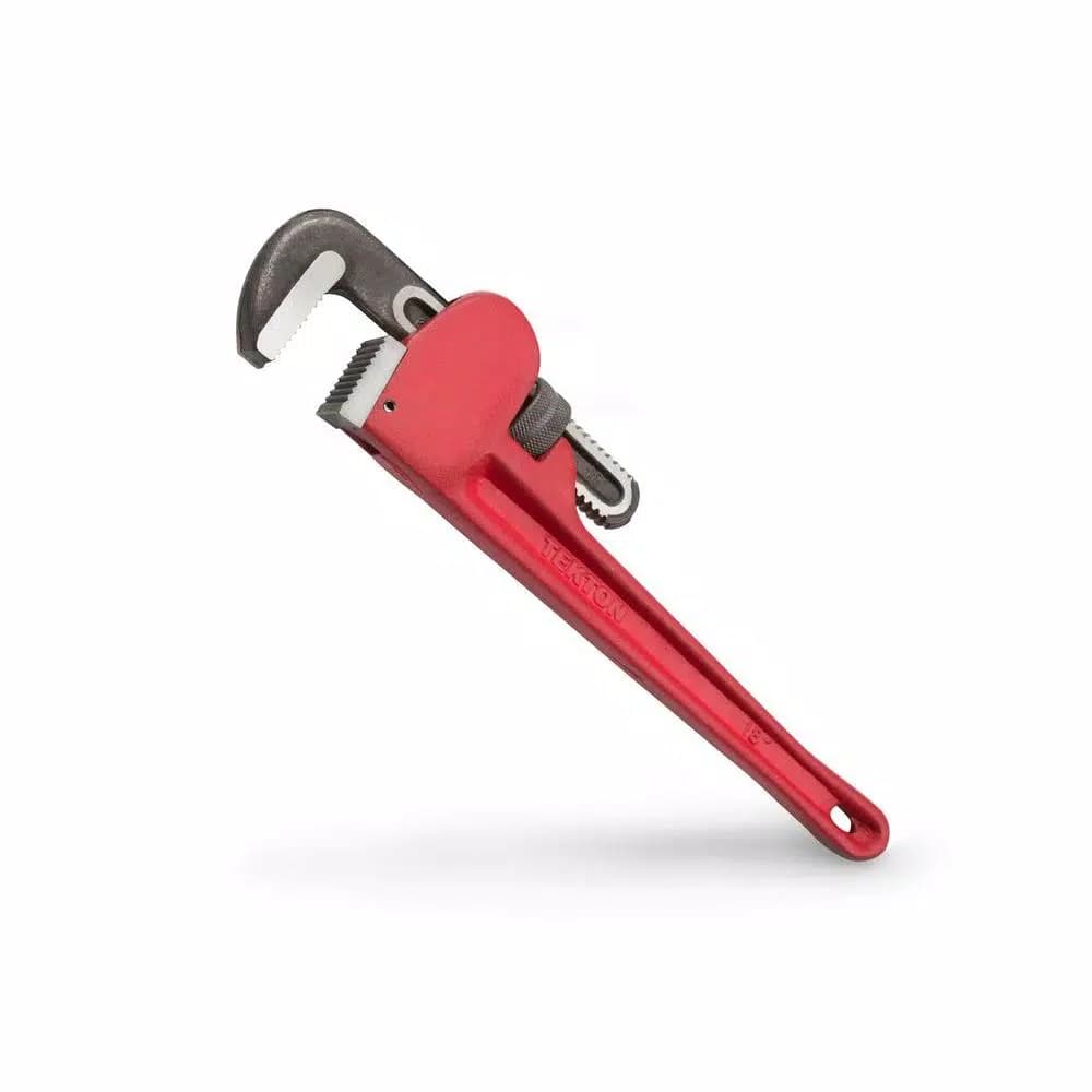 TEKTON 18 in. Pipe Wrench for Pipes and Fittings up to 3.25 in. O.D.