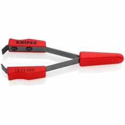 KNIPEX 4-1/2 in. Coated Wire Stripping Tweezers for Varnished Insulation thumbnail 2