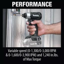 Makita 18V LXT Sub-Compact Brushless Cordless Impact Driver (Tool Only) thumbnail 12